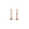 Load image into Gallery viewer, modern-J-hoop-earrings-with-bezel-setting-in-rose-gold-fdear86441angle3-nl-rg.jpg