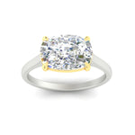 Load image into Gallery viewer, modern-east-west-cushion-cut-two-tone-engagement-ring-in-white-gold-fd11539curangle5-nl-wg