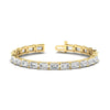 Load image into Gallery viewer, modern-east-west-set-emerald-cut-bracelet-yellow-gold-fdbrc10220em-17-00ct-nl-yg