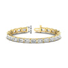 Load image into Gallery viewer, modern-east-west-set-emerald-cut-bracelet-yellow-gold-fdbrc10220em-17-00ct-nl-yg-hw