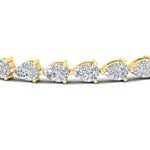 Load image into Gallery viewer, modern-pear-shape-diamond-tennis-bracelet-in-yellow-gold-FDBRC11577angle5-nl-yg.jpg?v=1776416373