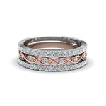 Load image into Gallery viewer, multi-stack-2-tone-diamond-wedding-band-in-18K-white-gold-FD8054B-NL-WG-TT.jpg