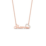 Load image into Gallery viewer, name-necklace-with-heart-in-FDPD11280-NL-RG
