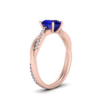 Load image into Gallery viewer, natural-sapphire-pear-shape-wedding-ring-in-rose-gold-FD8253PERGSABL-NL-RG-GS.jpg