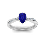 Load image into Gallery viewer, natural-sapphire-pear-shape-wedding-ring-in-white-gold-FD8253PERGSABL-NL-WG-GS.jpg