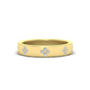 Load image into Gallery viewer, nature-inspired-clover-leaf-diamond-band-in-yellow-gold-FD11316B-NL-YG