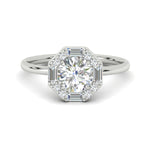 Load image into Gallery viewer, octagon-round-cut-halo-baguette-ring-in-fd11549-nl-wg