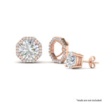 Load image into Gallery viewer, octagon-shape-diamond-ear-jackets-in-rose-gold-fdear11507angle1-nl-rg.jpg