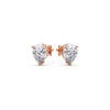 Load image into Gallery viewer, One Carat Diamond Pear Cut 3 Prong Earring