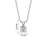 Load image into Gallery viewer, one-carat-round-4-prong-solitaire-diamond-pendant-in-FDPD8469ANGLE1-RO-1.00-WG-HW.jpg?v=1765777908