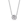 Load image into Gallery viewer, One Carat Round Bezel Solitaire Pendant