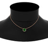 Load image into Gallery viewer, One Carat Round Bezel Solitaire Pendant