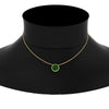 Load image into Gallery viewer, One Carat Round Bezel Solitaire Pendant
