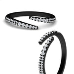 Load image into Gallery viewer, open-diamond-wrap-ring-in-black-gold-FD11475ANGLE3-NL-BG