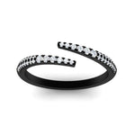 Load image into Gallery viewer, open-diamond-wrap-ring-in-black-gold-FD11475ANGLE5-NL-BG