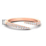 Load image into Gallery viewer, open-diamond-wrap-ring-in-rose-gold-FD11475-NL-RG-HW
