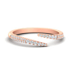 Load image into Gallery viewer, open-diamond-wrap-ring-in-rose-gold-FD11475-NL-RG