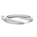 Load image into Gallery viewer, open-diamond-wrap-ring-in-white-gold-FD11475-NL-WG-HW