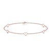 Load image into Gallery viewer, open-heart-chain-bracelet-in-rose-gold-FD-BRC8650-NL-RG