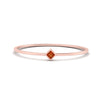 Load image into Gallery viewer, orange-sapphire-princess-stackable-ring-band-in-rose-gold-FD9390PRRGSAOR-NL-RG.jpg