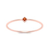 Load image into Gallery viewer, orange-sapphire-princess-stackable-ring-band-in-rose-gold-FD9390PRRGSAOR-NL-RG.jpg