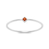 Load image into Gallery viewer, orange-sapphire-princess-stackable-ring-band-in-white-gold-FD9390PRRGSAOR-NL-WG.jpg