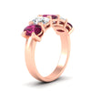 Load image into Gallery viewer, oval-5-stone-wedding-band-pink-sapphire-4-carat-in-rose-gold-fdwb8008ovgsadrpiangle2-4.00ct-nl-rg.jpg