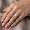 Load image into Gallery viewer, oval-Shaped-Infinity-Twist-Lab-Diamond-Engagement-Ring-In-18K-White-Gold-FD8253R-3-_1