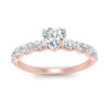 Load image into Gallery viewer, Oval Accented Heart Shaped Engagement Ring