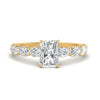 Load image into Gallery viewer, Oval Accented Radiant Cut Engagement Ring