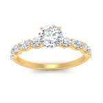 Load image into Gallery viewer, Oval Accented Round Cut Engagement Ring