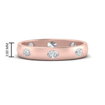 Load image into Gallery viewer, oval-bezel-set-spaced-eternity-diamond-band-in-rose-gold-FD10979OV-NL-RG