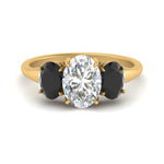 Load image into Gallery viewer, oval-black-diamond-3-stone-basket-engagement-ring-in-yellow-gold-FD10416OVRGBLACK-NL-YG