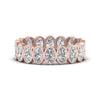 Load image into Gallery viewer, oval-cut-3.60-carat-eternity-bezel-ring-in-rose-gold-FD10418B-20CT-NL-RG