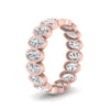 Load image into Gallery viewer, oval-cut-3.60-carat-eternity-bezel-ring-in-rose-gold-FD10418B-20CT-NL-RG