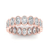 Load image into Gallery viewer, oval-cut-3.60-carat-eternity-bezel-ring-in-rose-gold-FD10418B-20CT-NL-RG