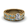 Load image into Gallery viewer, oval-cut-antique-filigree-wedding-ring-set-with-ice-blue-topaz-in-yellow-gold-FDENS3543OVGICBLTO-NL-YG