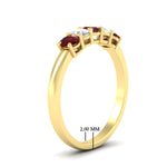 Load image into Gallery viewer, oval-cut-five-stone-wedding-ruby-band-0.50-carat-in-yellow-gold-fdwb8008ovgrudrangle2-0.50ct-nl-yg-hw.jpg?v=1773047587