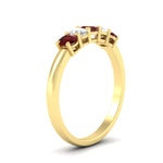 Load image into Gallery viewer, oval-cut-five-stone-wedding-ruby-band-0.50-carat-in-yellow-gold-fdwb8008ovgrudrangle2-0.50ct-nl-yg.jpg?v=1773047588