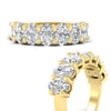 Load image into Gallery viewer, oval-cut-seven-stone-4-ct-anniversary-band-in-yellow-gold-fdwb8008ov-angle3-4.00ct-nl-yg.jpg