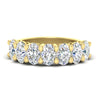 Load image into Gallery viewer, oval-cut-seven-stone-4-ct-anniversary-band-in-yellow-gold-fdwb8008ovsleep-4.00ct-nl-yg.jpg