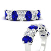 Load image into Gallery viewer, oval-cut-seven-stone-sapphire-4-ct-anniversary-band-in-white-gold-fdwb8008ovgsabl-angle3-4.00ct-nl-wg.jpg