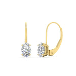 Load image into Gallery viewer, oval-diamond-lever-back-2-ctw.-solitaire-earrings-in-yellow-gold-FDEAR9225OV-2.00CT-NL-YG
