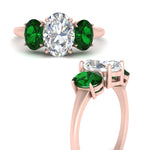 Load image into Gallery viewer, oval-emerald-3-stone-basket-engagement-ring-in-rose-gold-FD10416OVRGEMGRANGLE3-NL-RG_adc6a55f-b3d1-4b4f-9176-2aec3c26f08c