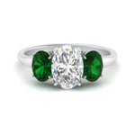 Load image into Gallery viewer, oval-emerald-3-stone-basket-engagement-ring-in-white-gold-FD10416OVRGEMGR-NL-WG