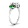 Load image into Gallery viewer, oval-emerald-3-stone-basket-engagement-ring-in-white-gold-FD10416OVRGEMGRANGLE2-NL-WG