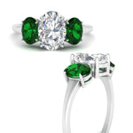 Load image into Gallery viewer, oval-emerald-3-stone-basket-engagement-ring-in-white-gold-FD10416OVRGEMGRANGLE3-NL-WG_bd5d107e-b0cf-47d4-89d4-7ccc705b3b76