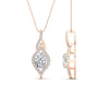 Load image into Gallery viewer, oval-halo-diamond-pave-drop-necklace-in-rose-gold-fdpd11545angle2-nl-rg.jpg?v=1767586000