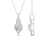 Load image into Gallery viewer, oval-halo-diamond-pave-drop-necklace-in-white-gold-fdpd11545angle2-nl-wg.jpg?v=1767586000