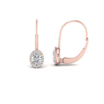 Load image into Gallery viewer, oval-halo-hoop-diamond-earrings-in-rose-gold-FDEAR10101-NL-RG.jpg